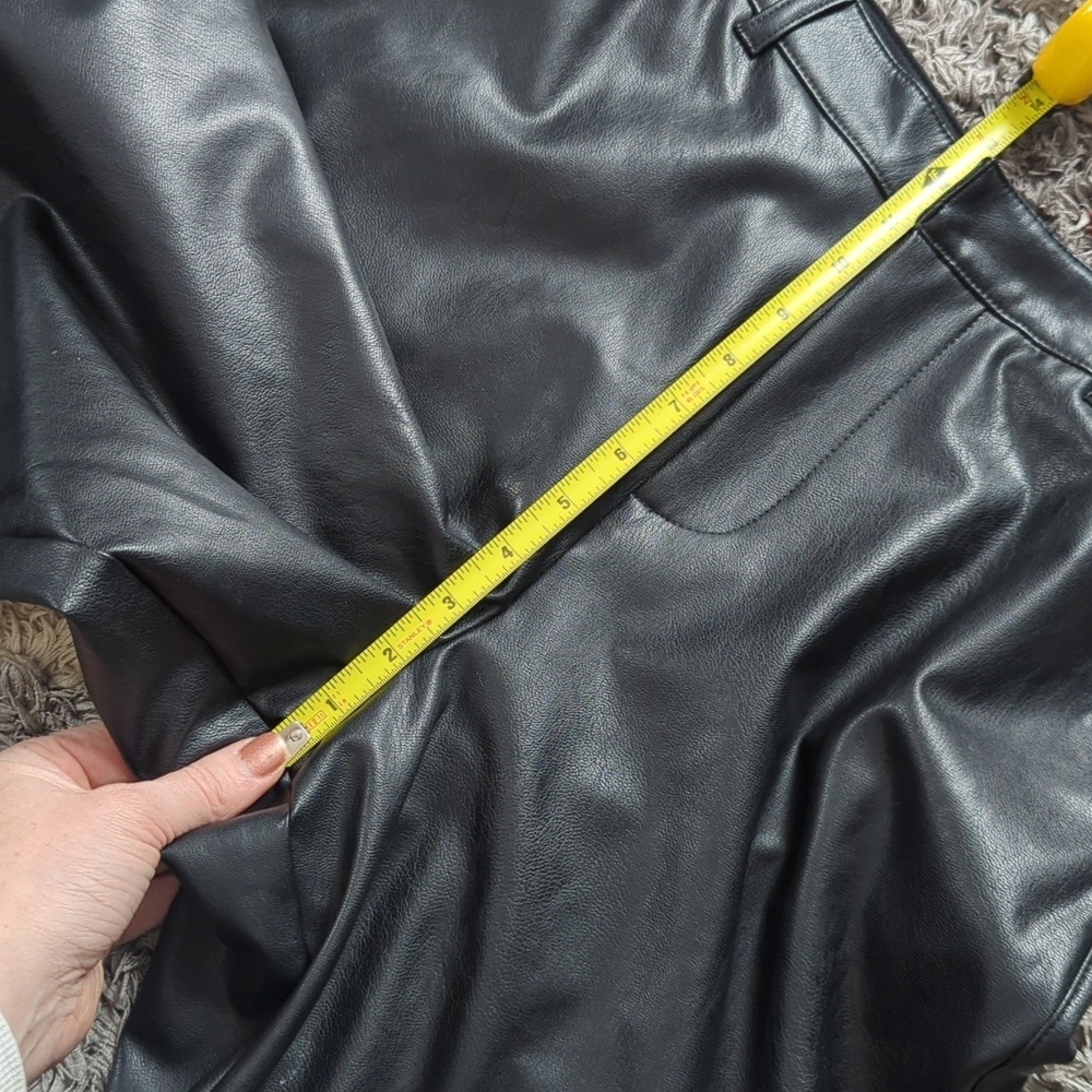 Splendid Faux Leather Blank Ankle Pant Size Women's 4 - Picture 7 of 9